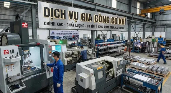 DỊCH VỤ GIA CÔNG CƠ KHÍ 